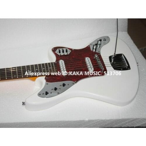 New Arrival White 6 strings Electric Guitars Wholesale Guitars Top Musical instruments