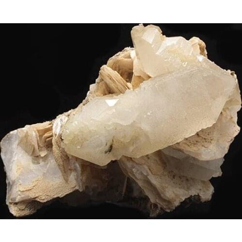 Limited Time 30% off! Inner Mongolia, the backbone of the new crystal calcite manganese ore boutique label collection specimen o