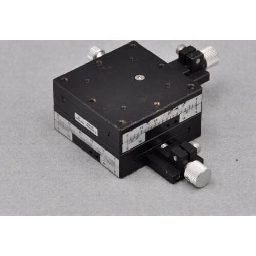 Misumi XEGCL60 XY axis optical manual precision screw dovetail groove fine-adjustment displacement slide copper