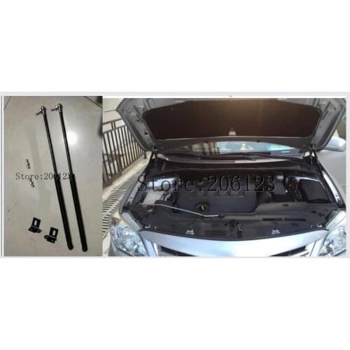 FIT FOR Toyota Corolla 2007 2008 2009 2010 2011 2012 2013 ACCESSORIES CAR BONNET HOOD GAS SHOCK STRUT LIFT SUPPORT CAR STYLING