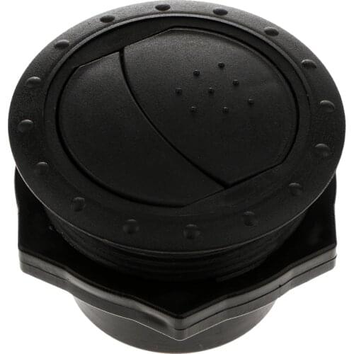 RV Trailer Caravan Side Roof Air Vent Ventilation Air Flow Black