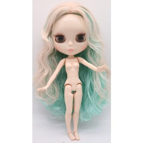 Joint body Nude blyth Doll Factory doll Fashion doll Suitable For DIY Mixed hair