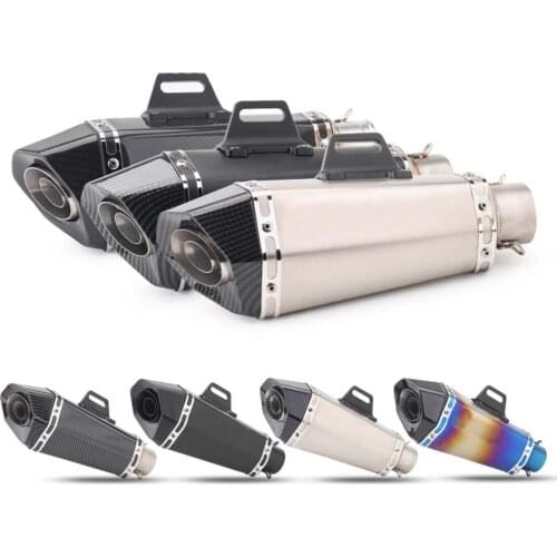 Universal Motorcycle Exhaust Muffler Pipe For Z1000 NINJA400 CBR1000 R1 R3 R6 Moto Escape With DB Killer For Most Motorcycle ATV