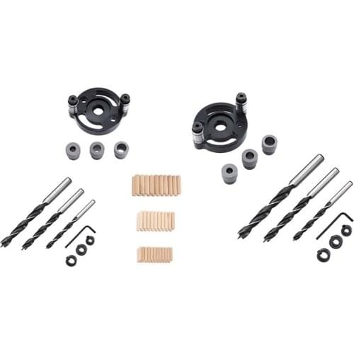 Vertical Pocket Hole Fixture 6 8 10 mm Woodworking Fixture Woodworking Drill Bit Tool