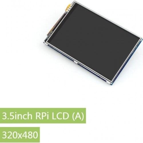 3.5inch RPi LCD (A) Display Module TFT 320*480 Resistive Touch Panel Support Pi Zero/Zero W/Zero WH/2B/3B/3B+/4B