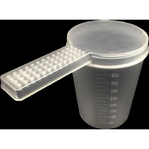 8PCS Bee Feeder Plastic 400ML Honey Bees Tool Feeding Water Bottle Bowl Cup Feeders Waterer Watering Beekeeping Tools Supplies