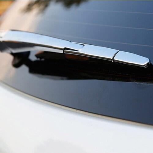ABS Chrome For Nissan Leaf 2017 2018 2019 Car styling Auto Accessories Car rear Wiper strip Cover Trim