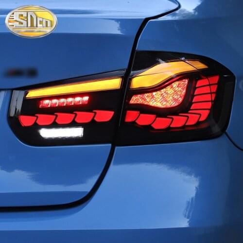 Car LED Tail Light Taillight For BMW F30 F35 320i 328i 2013 - 2019 Rear Fog Lamp + Brake Lamp + Reverse + Dynamic Turn Signal