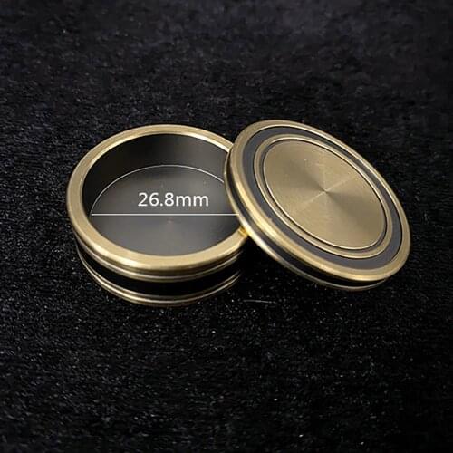 Okito Box (500 Yen Size, No Coins) Magic Tricks Coin Appear Vanish Magia Magician Close Up Illusions Gimmick Props Mentalism