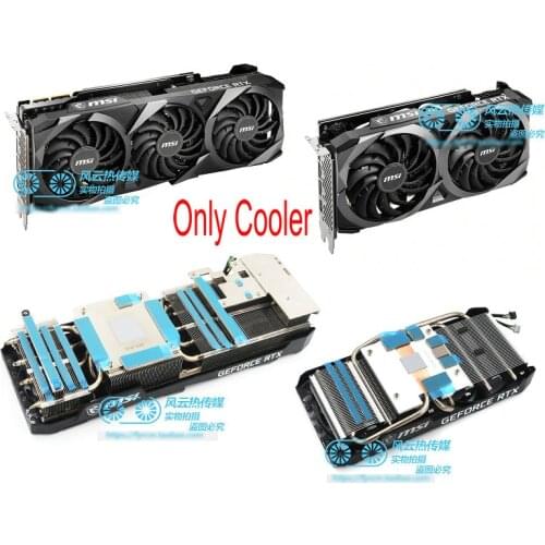 New Original Graphics Video Card Cooler for MSI RTX3060 RTX3060Ti RTX3070 RTX3080Ti RTX3090 VENTUS 2X 3X