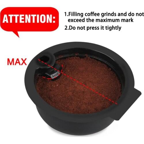 2pcs Reusable Coffee Capsule Cups for Bosch Tassimo 180ml Capacity