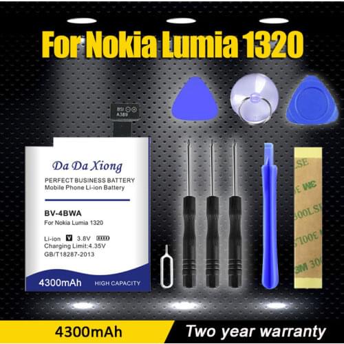 Model [ BV-4BWA ] Cell Phone Battery for Nokia Lumia 1320, BV4BWA BV 4BWA cell phone Battery