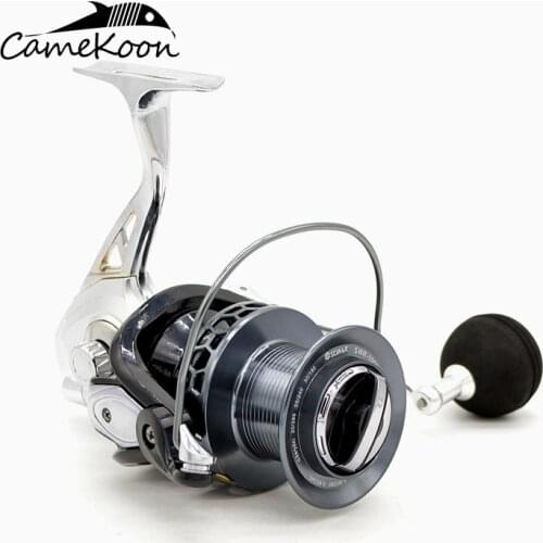 New anti-seawater 8000-10000 series 13-ball bearings metal gapless distant wheel trolling long shot fishing wheel power 10-12kg