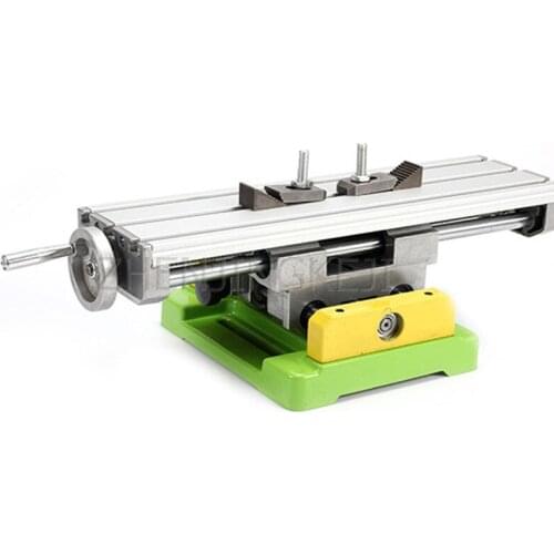 Small Cross Workbench Multi-function Drilling And Milling Machine Electric Drill Bracket Precision Bench Drill Sliding Table