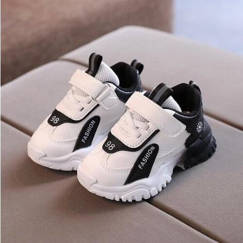 21-30 size childrens casual sports shoes boys sports shoes girls light shoes baby shoes breathable shoes size 21-35