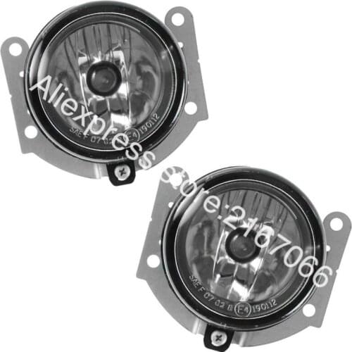 Fog Lights fits MMC Lancer EVO 2009 2010 2011 2012 2013 2014 - Clear Driving Lamps Pair 8321A463 8321A198