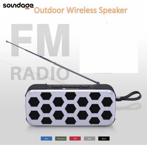 Soudage Bluetooth Speaker Outdoor Portable Speaker Stereo Surround Subwoofer Loudspeaker Support TF AUX