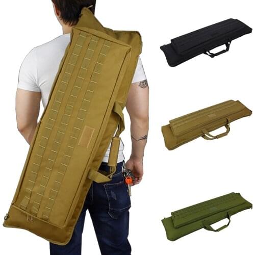 Tactical Heavy Slip Carrying Dual Rifle Case Gun Bag for M4 Hunting Airsoft Military Shoulder Pouch Fishing Backpack Gun Protect