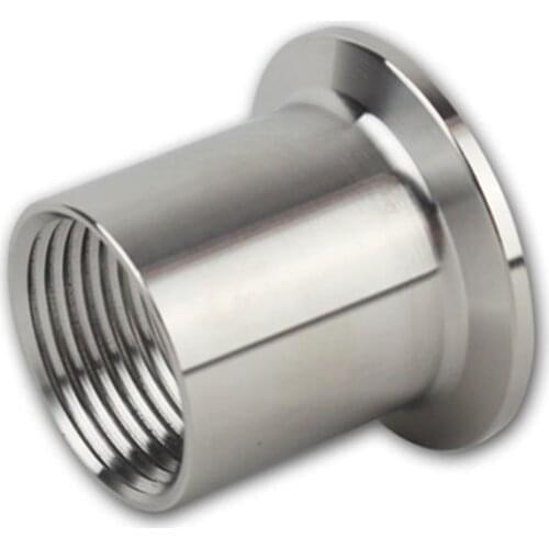 3" DN65 Tri Clamp OD 91mm G Thread Female thread OD 76mm SUS304 Sanitary Fitting Connector