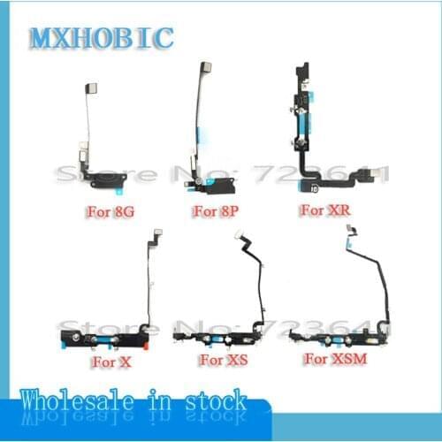 2pcs/lot Loud Speaker Flex Cable For iPhone 8 8G Plus X XS Max XR Loudspeaker Connector Ribbon Replacement Parts