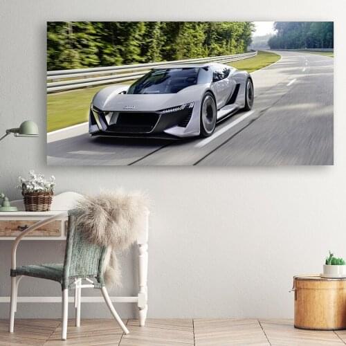 Abstract HD Print Wall Art car Canvas Picture 1 Pieces High level Sports Car Painting Poster Home Decor For Living Room No Frame