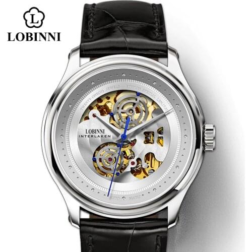 Seagull Self-Wind Automatic Watch Clock Men Waterproof Leather Mechanical Top Switzerland Brand Skeleton Watch Relogio Masculino