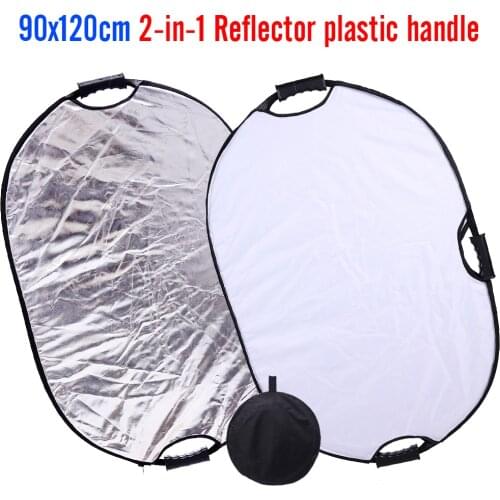 CY 90x120cm Portable Foldable Studio Photo Collapsible Multi-Disc Light Photographic Lighting Reflector with handle bar carrybag