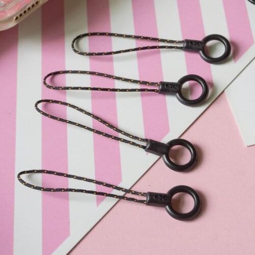 Wholesale 50pcs/lot Accessories Lariat Lanyard string mobile strap small lanyard diy accessories pendant buckle hanging head