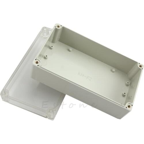 Clear Electronic Waterproof Project Box Enclosure Plastic Cover Case 158x90x60mm
