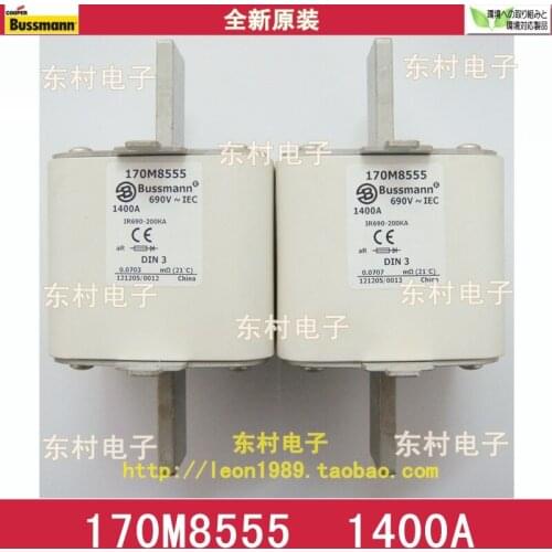 United States Cooper Bussmann fuse 170M8555 170M8555D 1400A 690V fuse