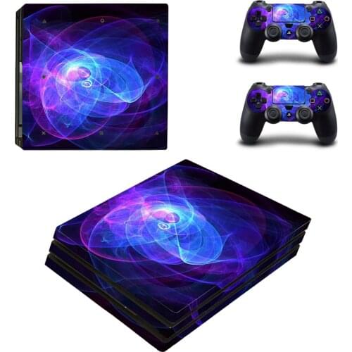 Starry Sky Style Skin Sticker for PS4 Pro Console And Controllers Decal Vinyl Skins Cover Style 0189