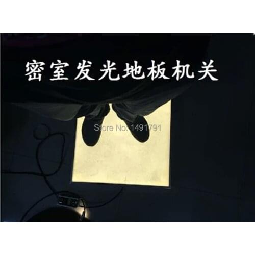 Takagism game real life escape room game 4pcs Glowing floor props Minefield props Room Escape Chamber props