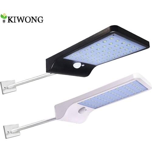 36/48 led Solar Light With Mounting Pole Outdoor Motion Sensor Detector Lamp Wall Sconces Lighting for Garden Wall Lamps Lights