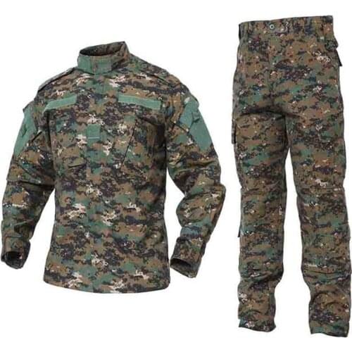 Army Military Tactical Uniform Shirt + Pants Camo Camouflage Combat Uniform US Army Mens Clothing Suit Airsoft Hunt
