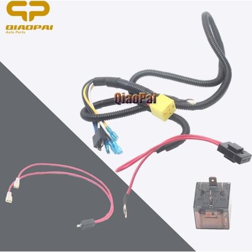 Universal Car Wire Harness Air Horn Auto Connect Wire 12V 24V 100A Relay Socket Train Disc Horn Vehicle Compress Horn Accessory