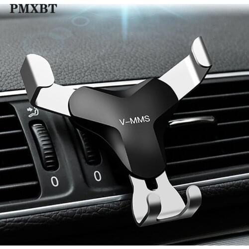 Universal Car Phone Holder Stand Air Vent Mount Cell Smartphone Holder For Phone In Car Gravity Auto Mobile Support For iPhone X