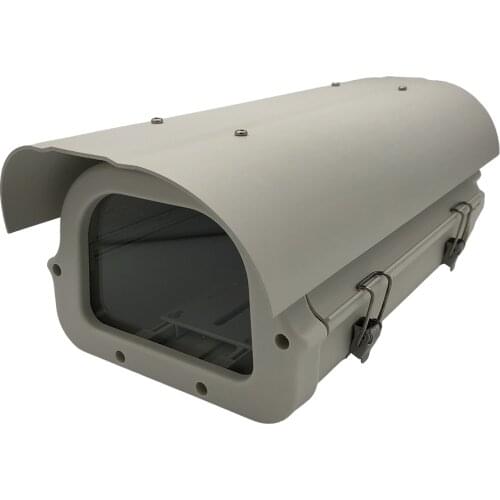 12'' Waterproof Outdoor CCTV Camera Housing Enclosure Aluminum Surveillance Security Camera Shield Protection Case 401x185x140mm