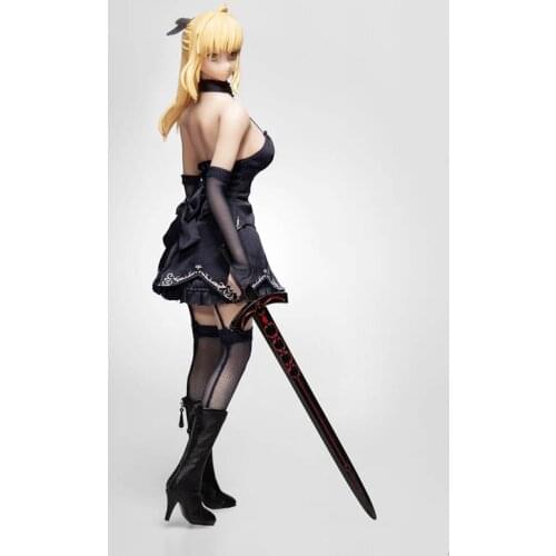 1/6 scale female head carving style anime doll suit model hand-made PVC Material anime model gift collection indoor decoration