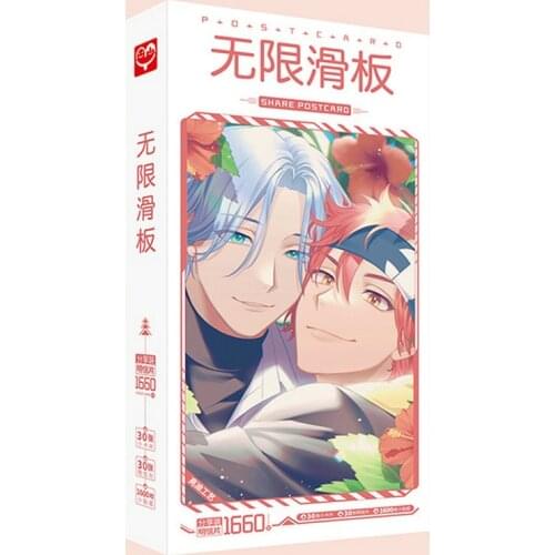 1660pcs/Box SK8 / SK8 the Infinity / SK EIGHT Postcards Anime Post Card Message Card Gift Card