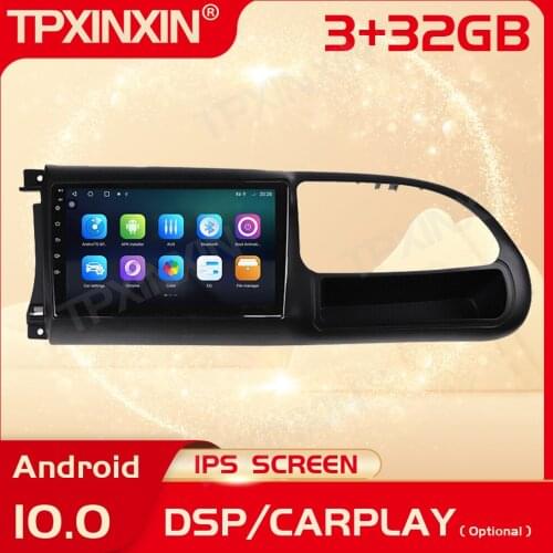2 Din Carplay Android Radio Receiver Multimedia Stereo For Ford Transit 2010 2011 2012 2013 2014 2015 2016 BT Recorder Head Unit