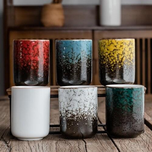 200ML350ML450ML Creative Personality Ceramic Mug with Cover Filter Drinking Cup Household Coffee Cup Kung Fu Tea Cup