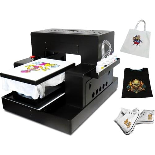 Automatic 3050 DTG Digital Printer for T-Shirt Clothes cowboy Hat shoes Canvas Bag Multifunctional Printing Machine High Quality