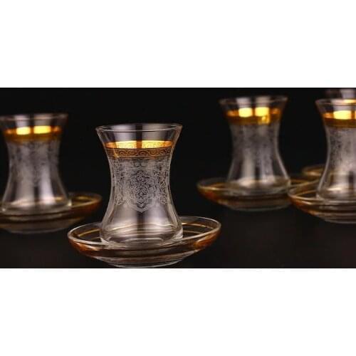 12 piece Tea Set-Rumeysa Gold 276641358