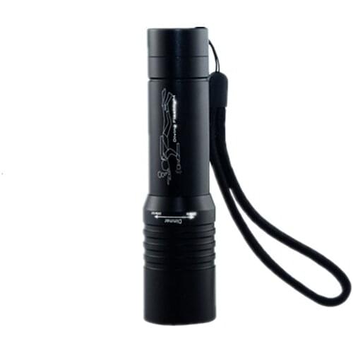 Scuba Diving Flashlight Dive Torch 1200 Lumen Waterproof Underwater LED Lights Holder with Rechargeable 18650 Battery(Included)