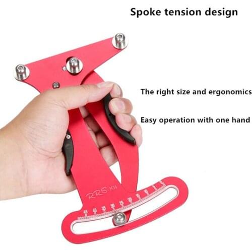 Bicycle Calibration Spoke Tool Tensiometer Steel Wire Adjustment Hub Wheel Set Pedal Spoke Chain Repair Precision Measuring Tool