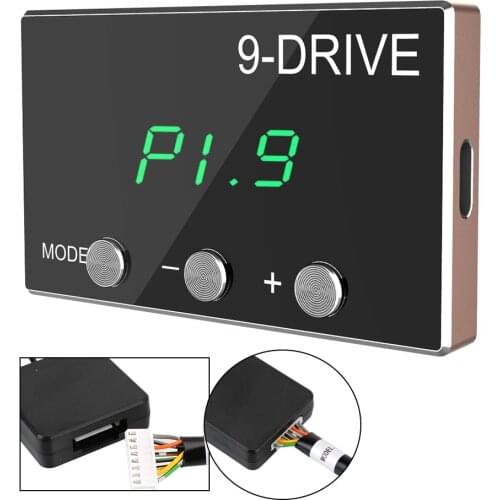 5 Modes 9 Drive Throttle Response Controller Plug Play Racing Accelerator Potent Booster Tuning Parts Accessory