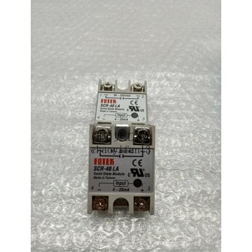 Brand new original FOTEK single phase regulator SCR-40LA solid state module 4-20mA