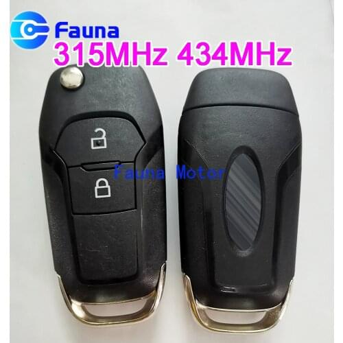 Original 2 Button 315MHz 434MHz ASK Remote Control Key For Ford Fusion 2013~2017 With ID49 Chip