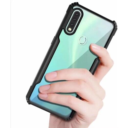 100PCS Anti shock Acrylic Plastic Case For Mi POCO X3pro/FOCO M3/Mi 10TPRO/K30S/Redmi Note9S/Note9pro/Mi Note10PRO TPU Case