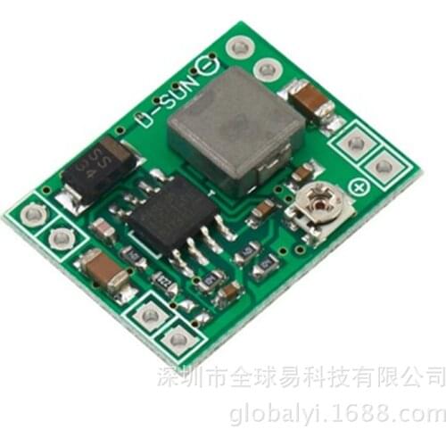 5 PCs Mp1584en Adjustable Step-down Module 5V Fixed Output DC-DC Step-down Power Supply Module 3A Ultra-Small Volume